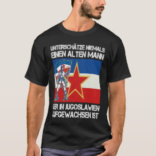 Joegoslavië Joego Jebiga Tito Balkan SFRJ Joegosla T-shirt