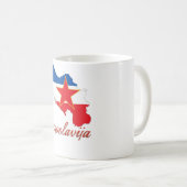 Joegoslavië/Joegoslavië Koffiemok (Voorkant rechts)