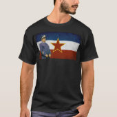 Joegoslavië Josp Broz Tito T-shirt (Voorkant)