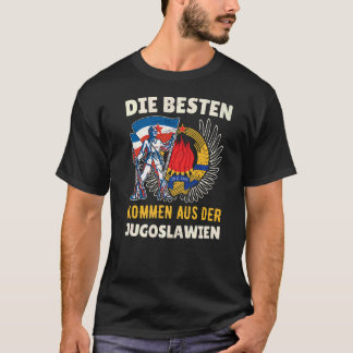 Joegoslavië Jugo Jebiga Tito Balkan Sfry Joegoslav T-shirt