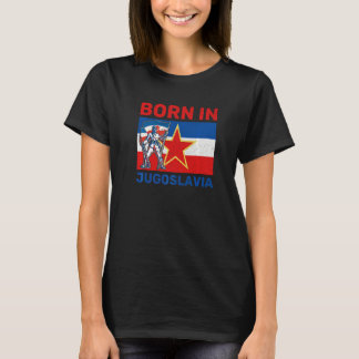 Joegoslavië Jugo Jebiga Tito Balkan Sfry Joegoslav T-shirt
