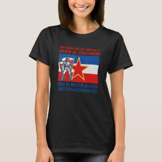 Joegoslavië Jugo Jebiga Tito Balkan Sfry Joegoslav T-shirt
