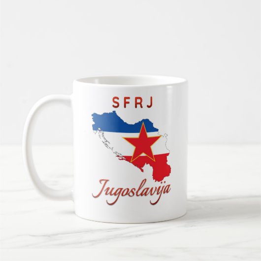 Joegoslavië/Jugoslavija Koffiemok (Links)