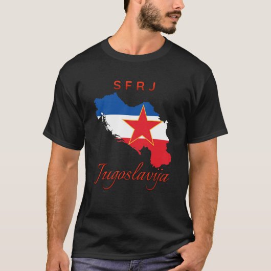 Joegoslavië/Jugoslavija T-shirt (Voorkant)