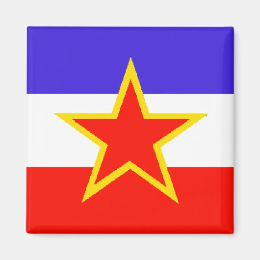 Joegoslavië Magneet (Voorkant)