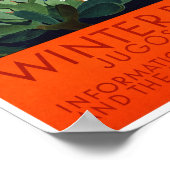 Joegoslavië Poster voor putnik Vintage Reis herste (Hoek)