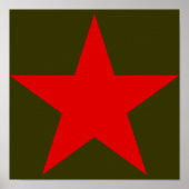 Joegoslavië Red Star Poster (Voorkant)