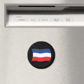 Joegoslavië Vlag Magneet (Insitu (Vaatwasser))