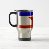 Joegoslavië vlag reisbeker (Links)