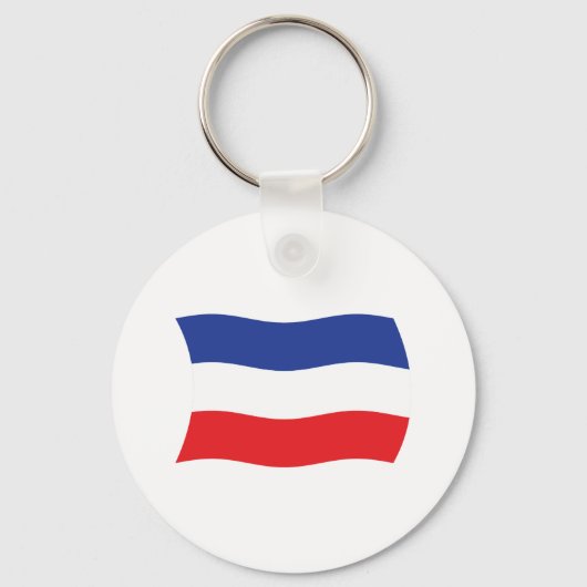 Joegoslavië Vlag Sleutelhanger (Voorkant)