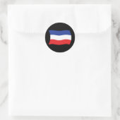 Joegoslavië-vlag Sticker (Tas)