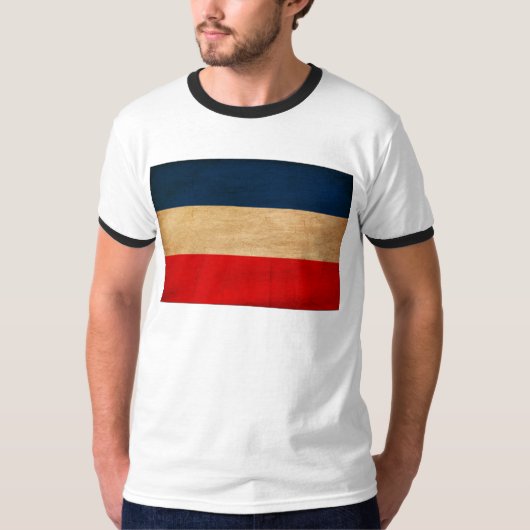 Joegoslavië vlag t-shirt (Voorkant)
