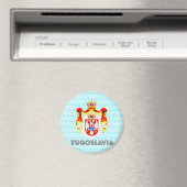 Joegoslavië Wapenschild Magneet (Insitu (Vaatwasser))