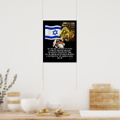 Joel 3:16 poster (Keuken)