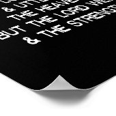 Joel 3:16 poster (Hoek)