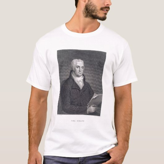 Joel Barlow (1754-1812), gegraveerd door Asher Bro T-shirt (Voorkant)