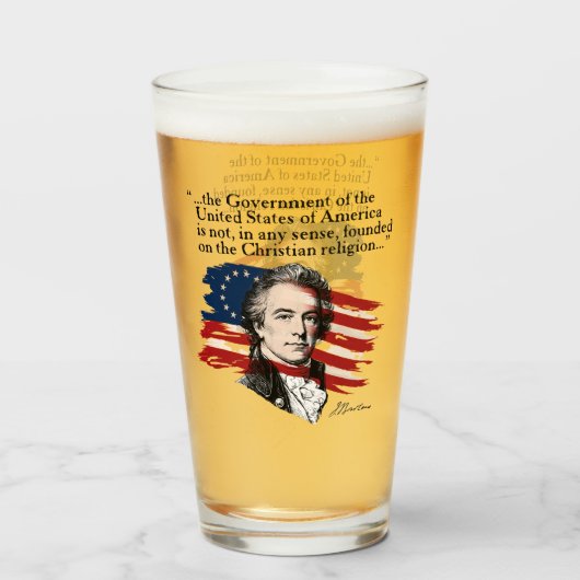 Joel Barlow Glas (Voorkant gevuld)