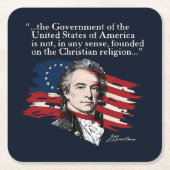 Joel Barlow Kartonnen Onderzetters (Voorkant)