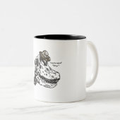 JOEL DINOSAUR | HET LAATSTE DEEL VAN DE VS 2 TWEEKLEURIGE KOFFIEMOK (Voorkant rechts)