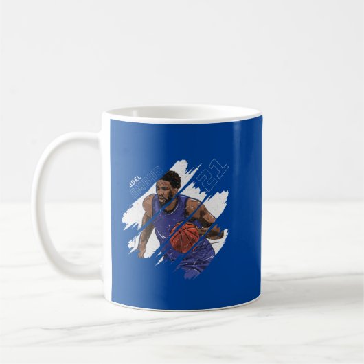 Joel Embiid Stripes Koffiemok (Links)
