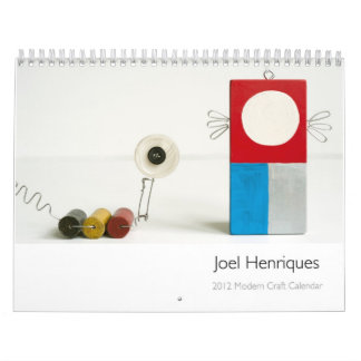Joel Henriques 2012 Modern Craft Calendar Kalender