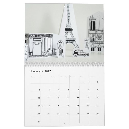 Joel Henriques 2012 Modern Craft Calendar Kalender (Jan 2027)