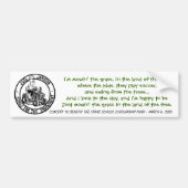 Joel Jamison Bumpersticker (Voorkant)
