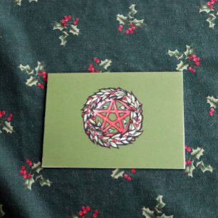 Joel Kranz Pentakel Pagan Pentagram Vakantie       Kaart