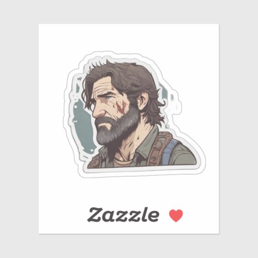 Joel Miller Badass Sticker (Vel)