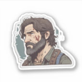 Joel Miller Badass Sticker (Voorkant)