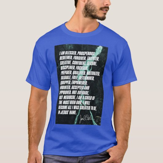 Joel Olsteen citaat meisje T-shirt (Voorkant)