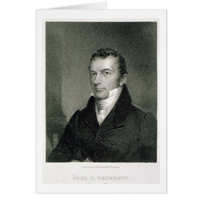 Joel Roberts Poinsett (graving) (Voorkant)