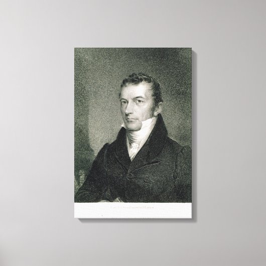 Joel Roberts Poinsett (graving) Canvas Afdruk (Voorkant)