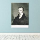 Joel Roberts Poinsett (graving) Canvas Afdruk (Insitu (Houten vloer))