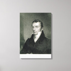 Joel Roberts Poinsett (graving) Canvas Afdruk