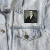Joel Roberts Poinsett (graving) Vierkante Button 5,1 Cm (In situ)
