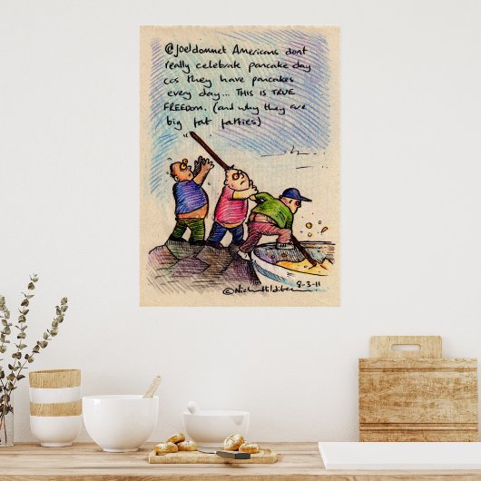 @joeldommet irkafirka print (Keuken)