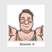 JoeMLyman Open Arm Sticker (Vel)