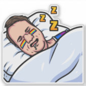 JoeMLyman Zzz's Sticker (Voorkant)
