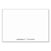 Joensuu in de zomer kaart (Achterkant)