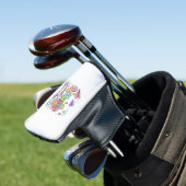 Joepie We Zijn Weer Terug Grappig Terug Naar Schoo Golfheadcover (Insitu)