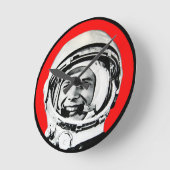 Joeri Gagarin - Sovjetheld & Kosmonaut Ronde Klok (Hoek)
