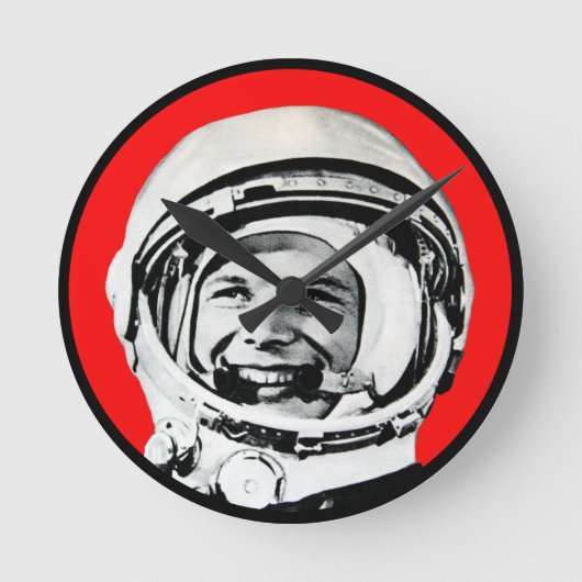 Joeri Gagarin - Sovjetheld & Kosmonaut Ronde Klok (Voorkant)