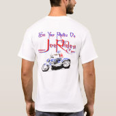 JoeRides Logo zie je fotolijst T-shirt (Achterkant)