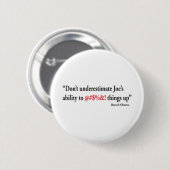 Joes-Abiklitry Ronde Button 5,7 Cm (Voorkant /achterkant)