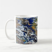 Joe's Abstracte Art - Snow Petten - Koffiebekers Koffiemok (Links)