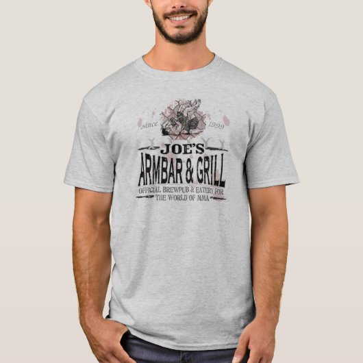 Joe's Armbar & Grill MMA Gear T-shirt (Voorkant)