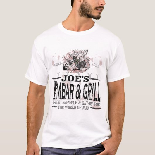 Joe's Armbar & Grill MMA Gear T-shirt (Voorkant)