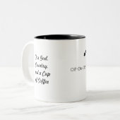 JOE's Cafe Coffee Two Tone Coffee mok (Voorkant links)