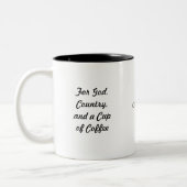 JOE's Cafe Coffee Two Tone Coffee mok (Links)